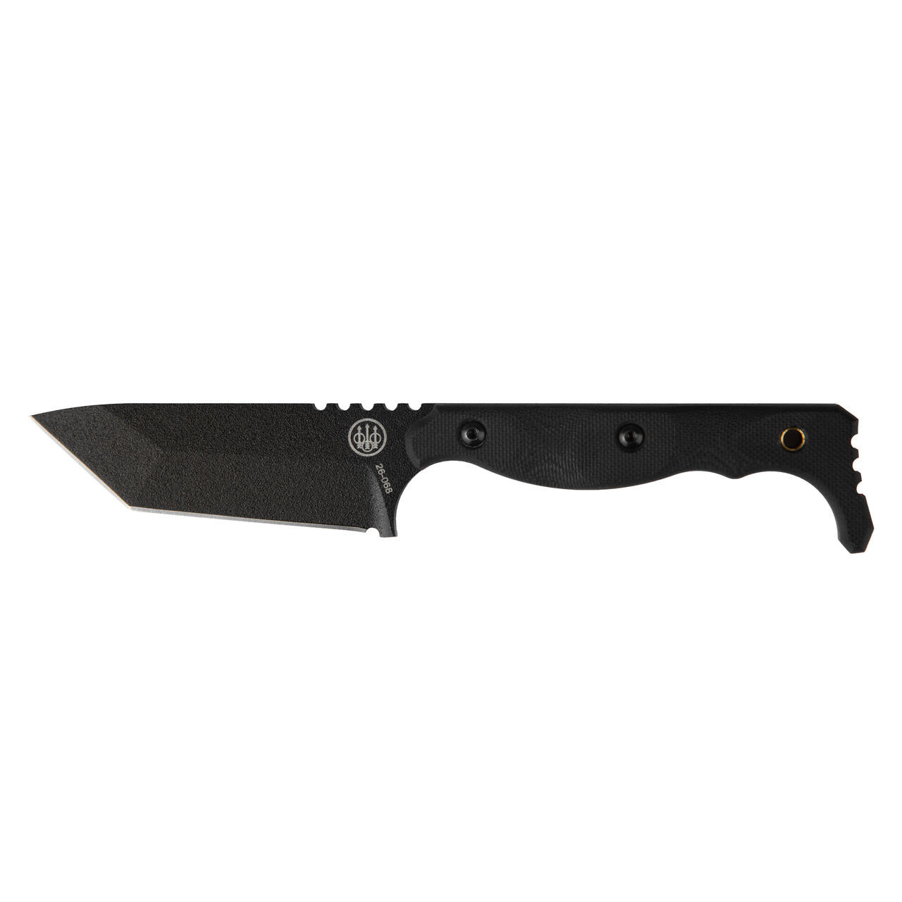 Beretta TOPS Seven Devils Black Traction 1095 High-Carbon Steel Blade Black G10 Handle Red Liner Knife CO503A27360999 - Beretta