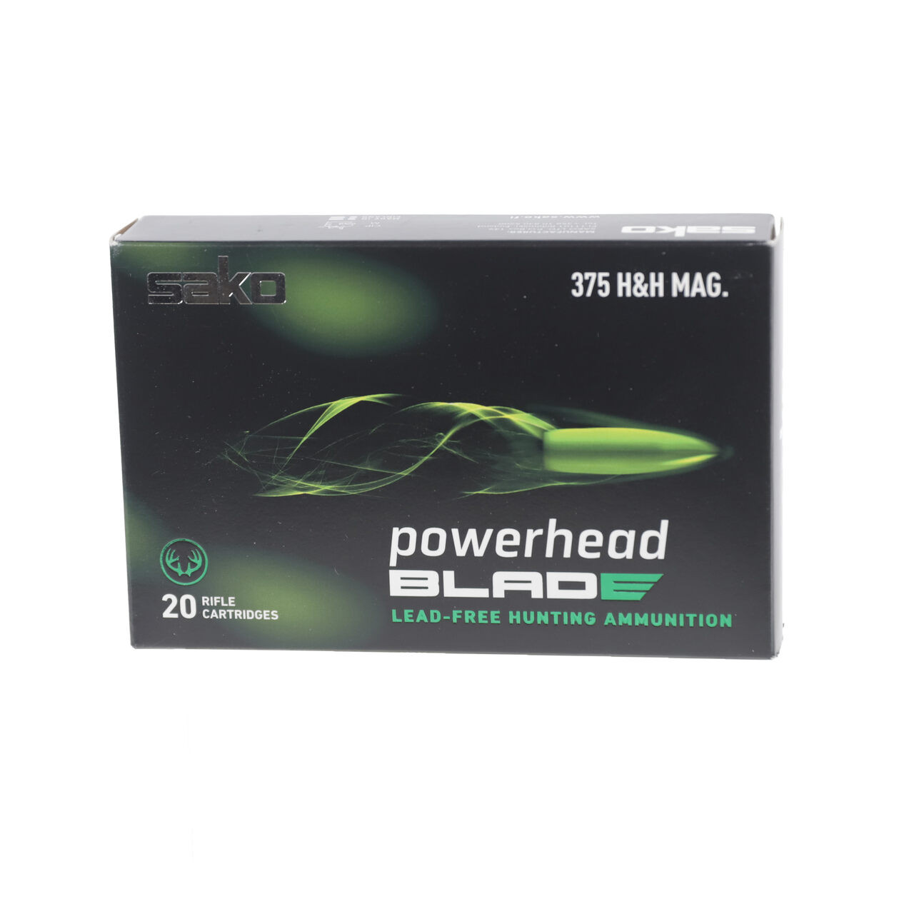 Beretta .375 H&H 260gr Powerhead Blade 20rd box JAS-PHB375HH260B - Beretta