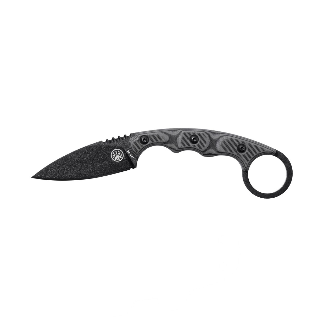 Beretta TOPS Crater Moon Blade 2.6" Steel Hawkbill Blade w/ Kydex Sheath CO502A27360999 - Beretta