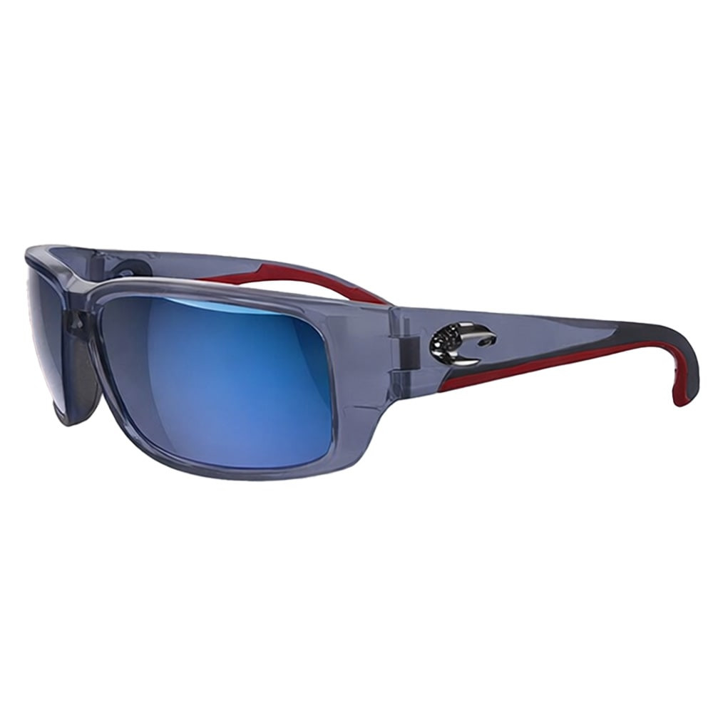 Costa Del Mar Fantail Matte Translucent 250th Men's Blue Injected Frame Blue Mirror 580G Lens Sunglasses 06S9006-90068059 - Costa Del Mar