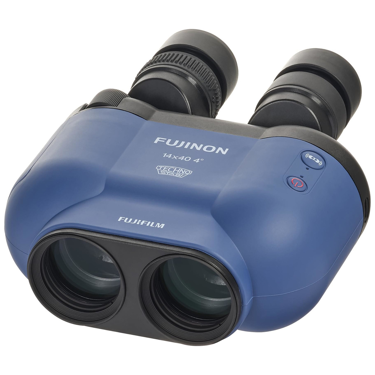 Fujinon Techno-Stabi TS-X 14x40 Binoculars w/ Electronic Stabilization, Lens Multicoating, Rubber Coating, Navy 16804721, Mid-specialized roof prism - Fujinon
