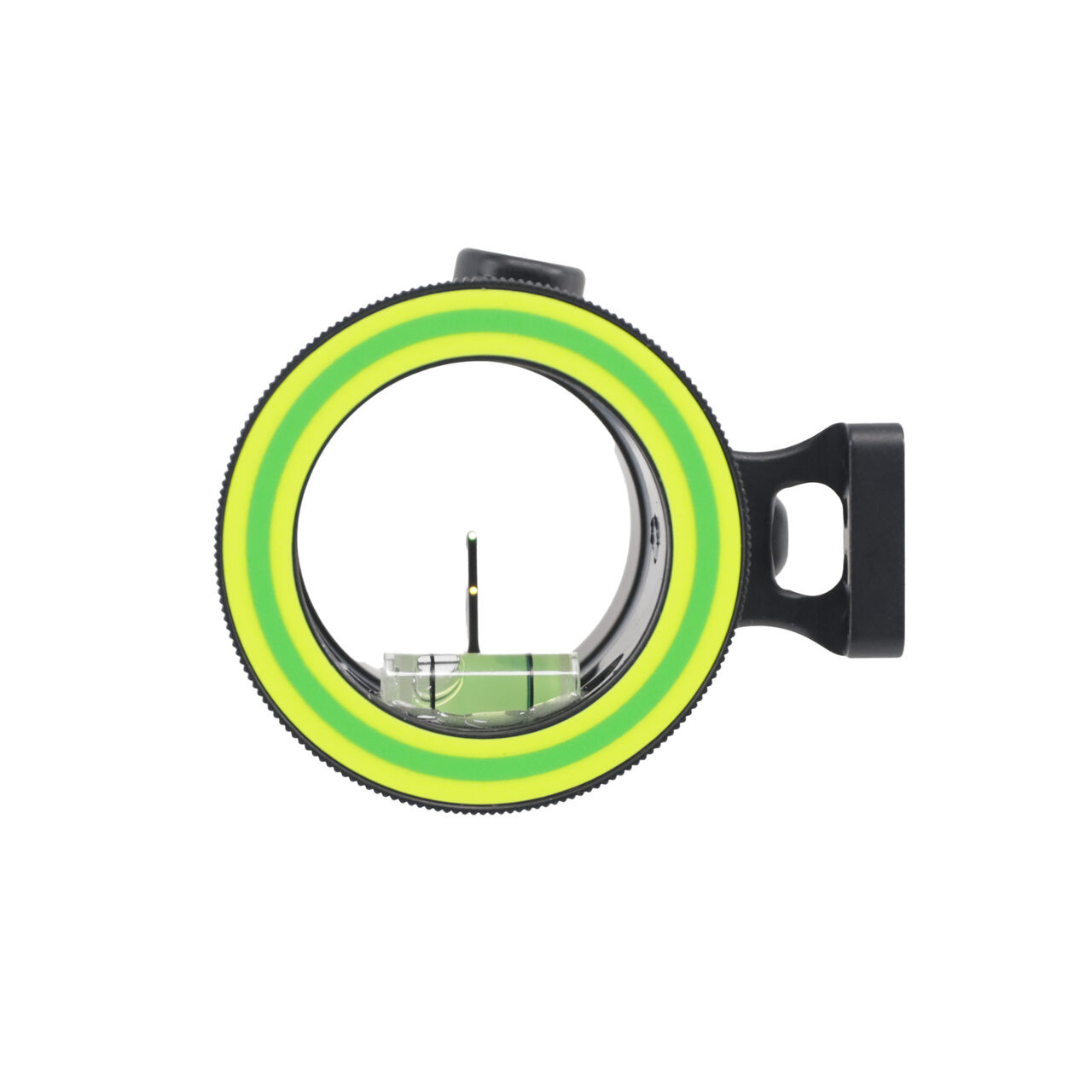 Spot Hogg ROTI PRIZ Combo 2-Pin RH .019 Black Bow Sight RPC2RH19 in High-Visibility Green (Top Primary Pin)/Yellow/orange - Spot Hogg