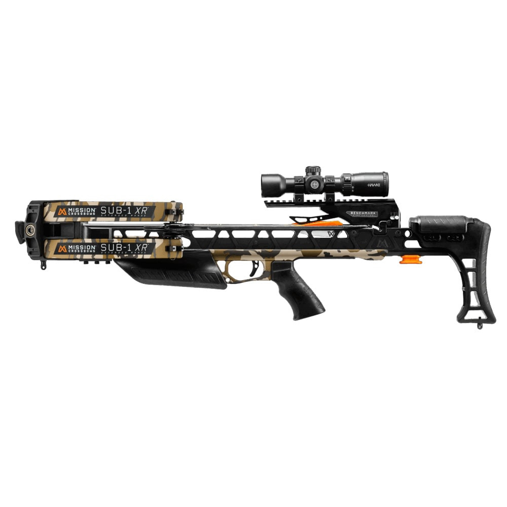 Mission Mission Sub-1 XR Mossy Oak Bottomland Crossbow w/Pro Kit XK040 - $2199.00 at EuroOptic