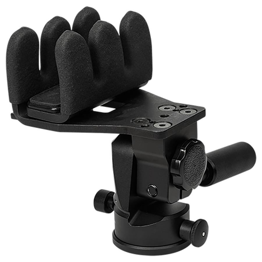 KJI Tripods KJI Tripods Reaper Aluminum 360 Degree Pan 87 Degrees Down 21 Degrees Up 3/8-16" Threaded Hole Grip System KJ86000 - $263.97 at EuroOptic