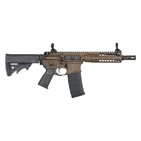 LWRC International LWRC IC-PSD 5.56mm NATO 8.5"Bbl 1:7" 1/2x28 Patriot Brown Personal Security Detail Short Barreled Rifle (NFA) ICMKIIR5PBC8 - LWRC International