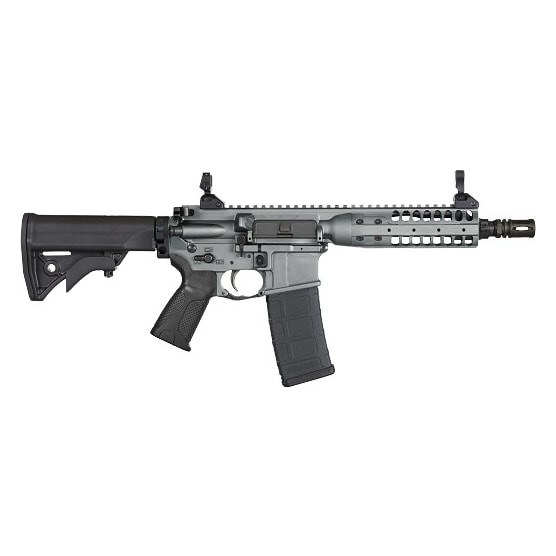 LWRC International LWRC IC-PSD 5.56mm NATO 8.5" 1:7" 1/2x28 Tungsten Grey Personal Security Detail Short Barreled Rifle (NFA) ICMKIIR5TG8