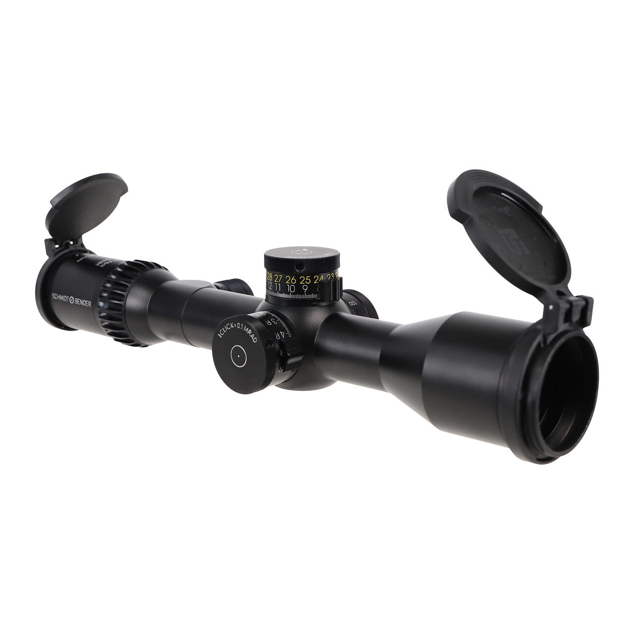 Schmidt Bender 3-20x50 PM II Ultra Short LPTR2ID 1cm CCW DT II+ MTC LT Riflescope 667-911-432-M2-I5 - Schmidt Bender