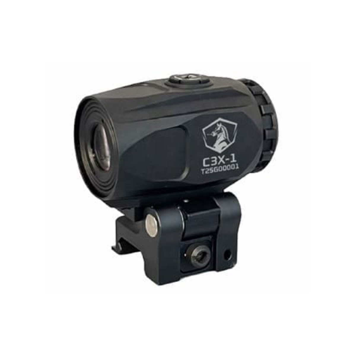 Colt Optics C3X-1 Flip Mount No Reticle Black 3X Magnifier M3X-101 - Colt Optics