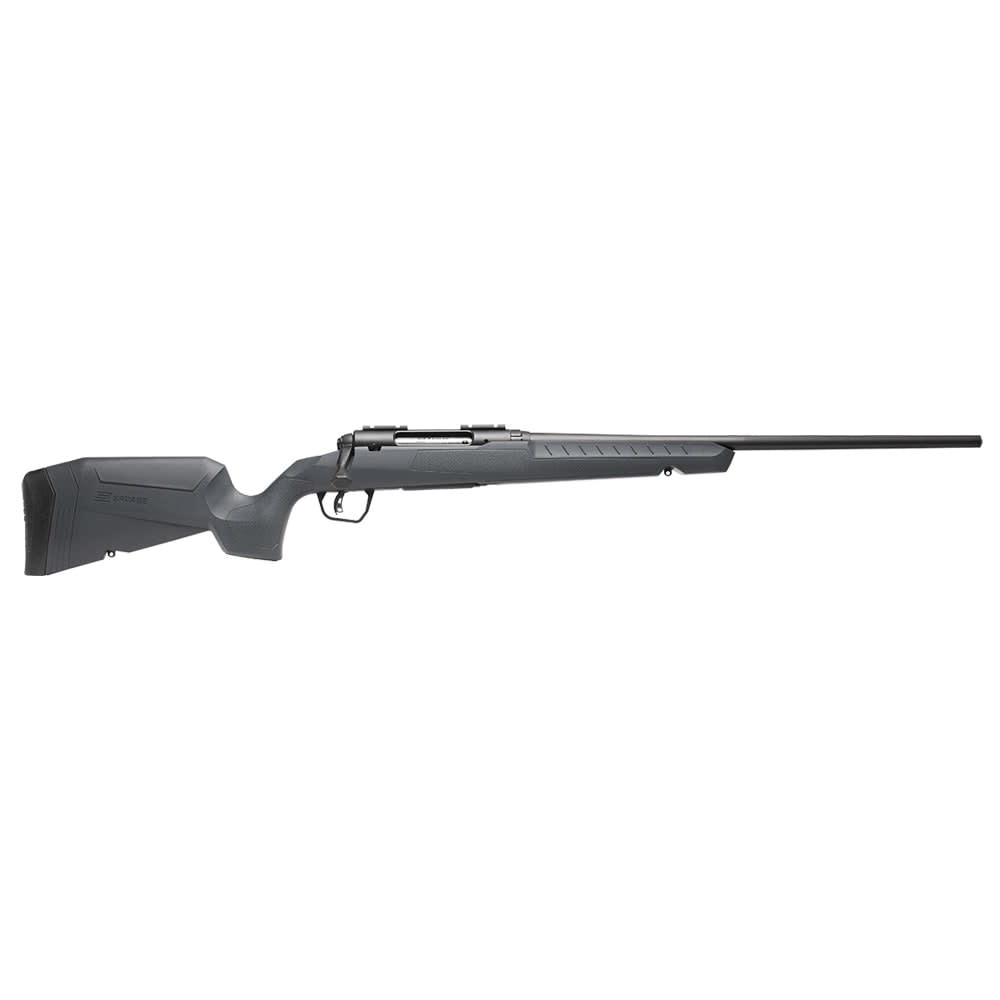 Savage Arms G4 Axis 2 Gray .30-06 SPFLD 1:10" 5/8x24 20" Heavy Sporter Bbl Carbon Steel/Synth Matte BLK Rifle 33134 in Matte Black