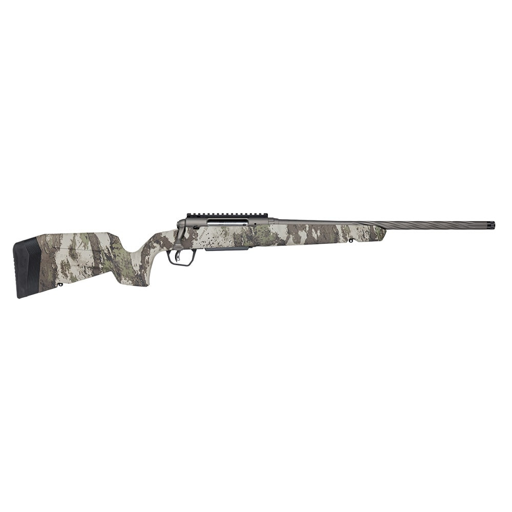 Savage Arms G4 Axis 2 Pro Woodland .350 LEG 1:16" 5/8x24 18" Heavy Sporter Spiral Fluted Bbl Carbon Steel/Synth Gun Metal BRZ Rifle 33217 in Gun - Savage Arms