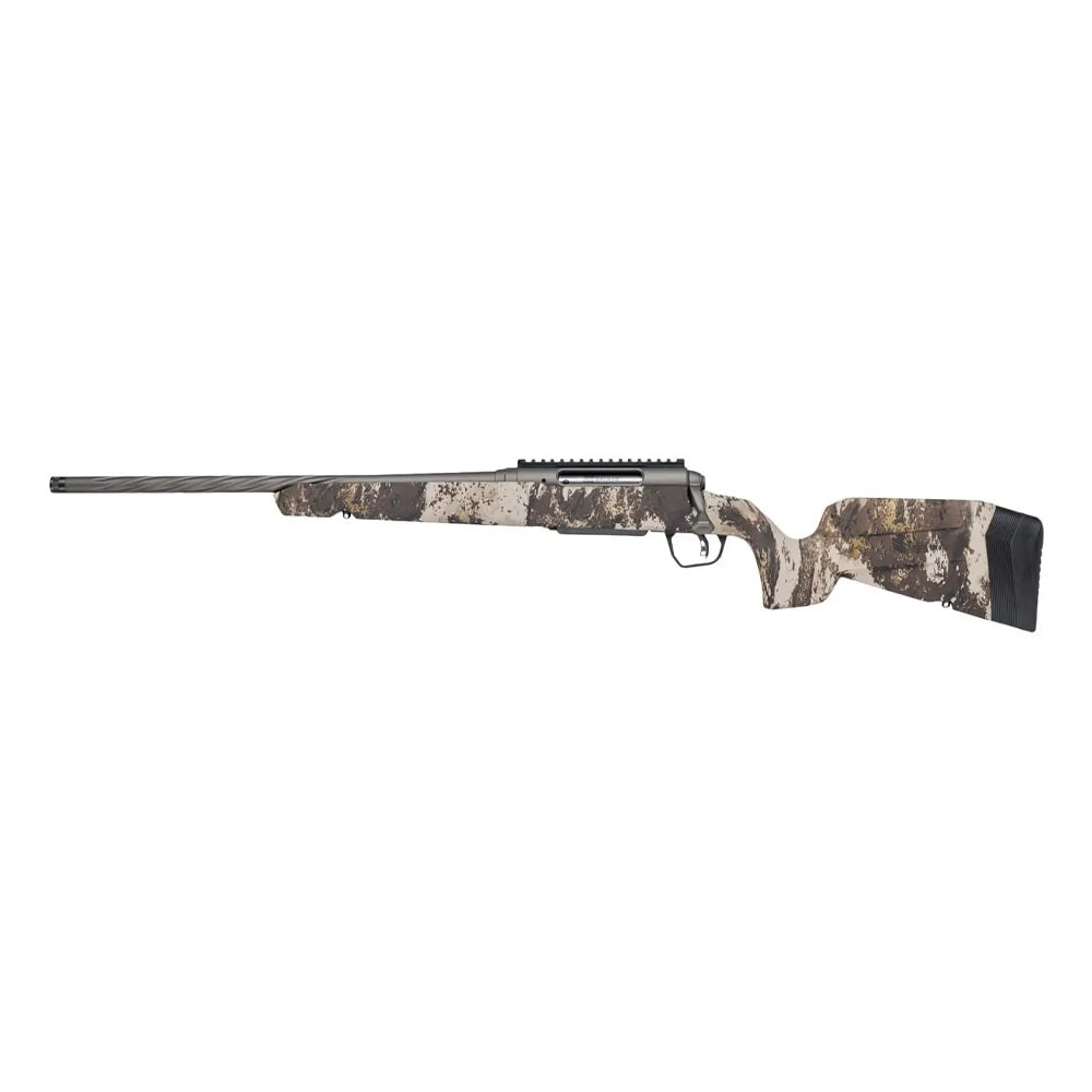 Savage Arms G4 Axis 2 Pro Western LH 5.56 NATO 1:7" 1/2x28 20" Heavy Sporter Spiral Fluted Bbl Carbon Steel/Synth Gun Metal BRZ Rifle 33252 in Gun - Savage Arms