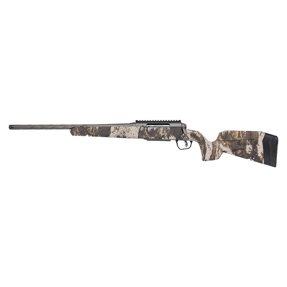 Savage Arms G4 Axis 2 Pro Western LH .350 LEG 1:16" 5/8x24 18" Heavy Sporter Spiral Fluted Bbl Carbon Steel/Synth Gun Metal BRZ Rifle 33262 in Gun - Savage Arms
