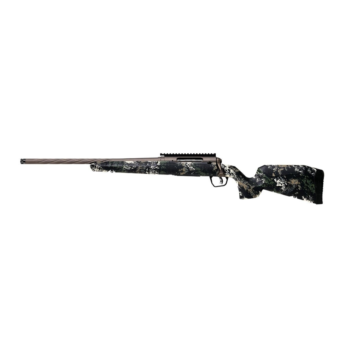 Savage Arms G4 Axis 2 Pro Forest SP Camo LH 7mm-08 REM 1:9.5" 5/8x24 20" Heavy Sporter Spiral Fluted Bbl Carbon Steel/Synth Gun Metal BRZ Rifle 33289 - Savage Arms