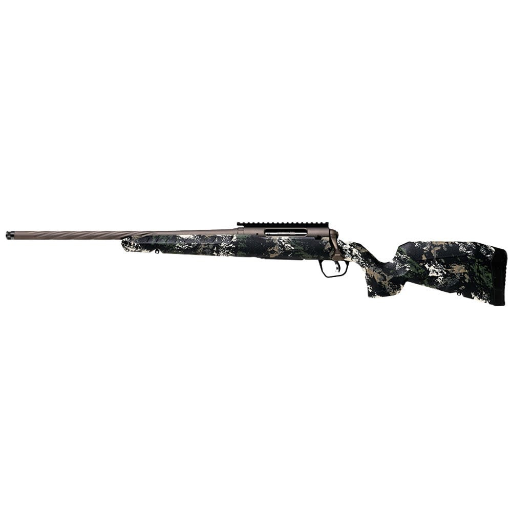 Savage Arms G4 Axis 2 Pro Forest SP Camo LH .308 WIN 1:10" 5/8x24 20" Heavy Sporter Spiral Fluted Bbl Carbon Steel/Synth Gun Metal BRZ Rifle 33290 in - Savage Arms