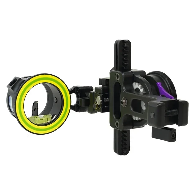 Spot Hogg Fast Eddie PM Single Pin Right Hand .029 Bow Sight FEPM1RH29 in High-Visibility Green Fiber Optic - Spot Hogg