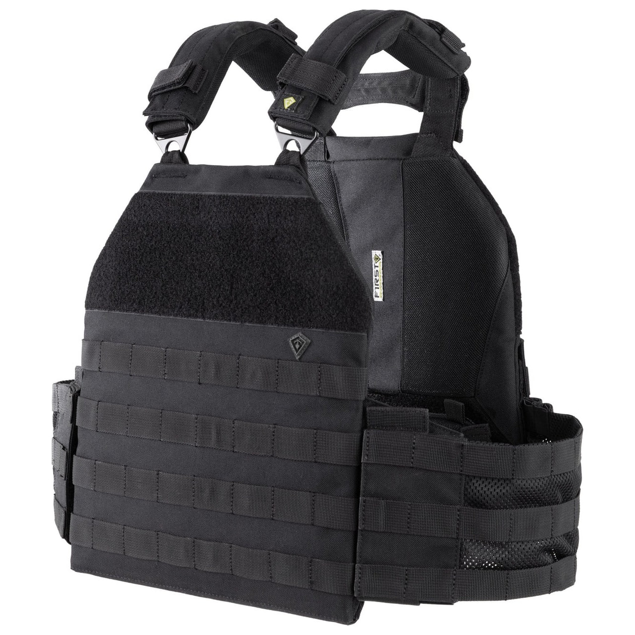 First Tactical Specialist Plate Rack 1000D Nylon Black Plate Carrier for 10x12 Plates w/ Indexing Closure System & Padded Plate Pocket 118003-019-1SZ - First Tactical