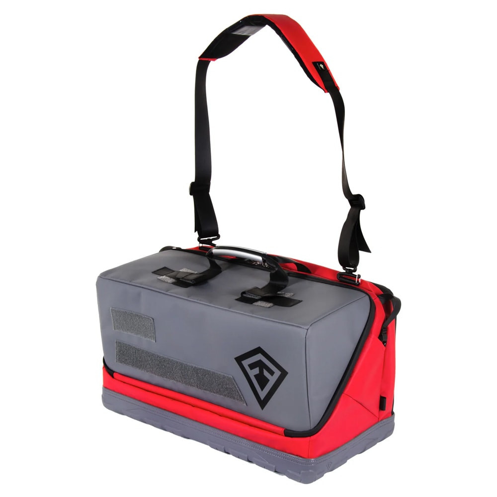 First Tactical Jump Bag Large 46.6L Red w/ Rubber-Molded Bottom & Easy-Clean Exterior 180029-400-1SZ - First Tactical