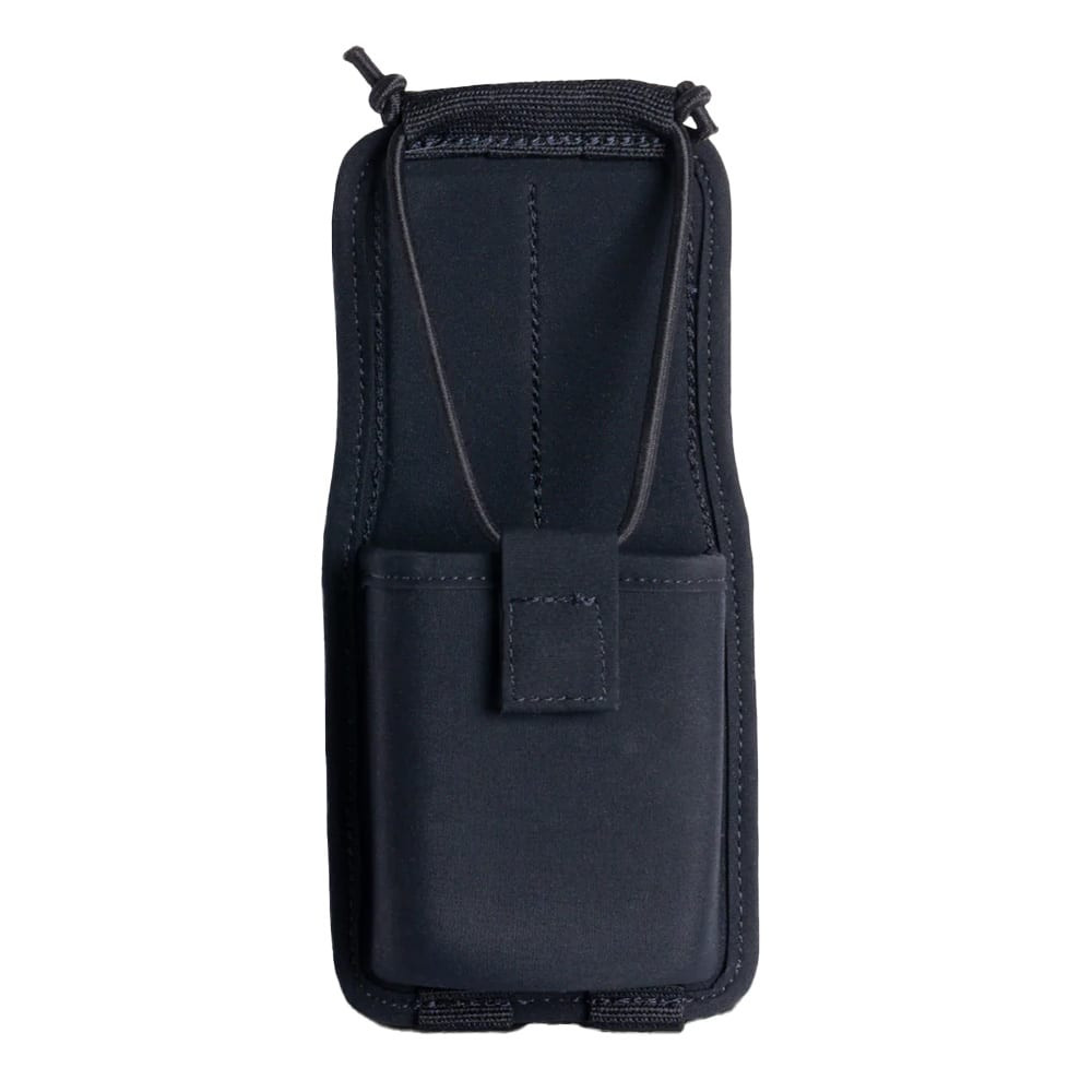 First Tactical Pro Duty Universal Radio Case Midnight Navy w/ Dual MOLLE Straps & Bungee Closure 180096-729-1SZ - First Tactical