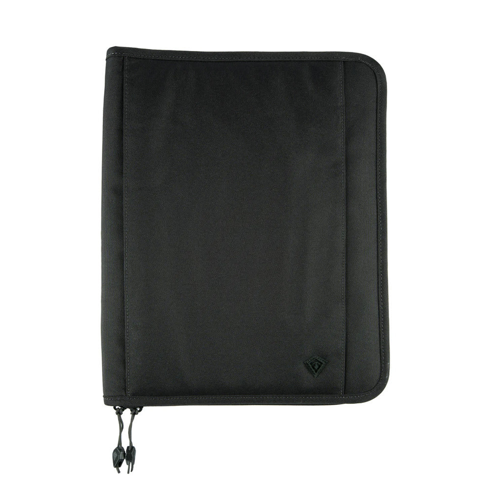 First Tactical Field Organizer 10.5x13.25" 600D Nylon Black w/ External Velcro Pouch & YKK Zippers 195002-019-1SZ - First Tactical