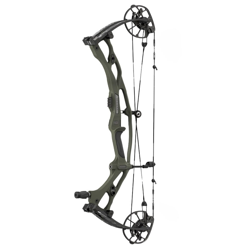 Hoyt RX-10 HBX Gen4 Wilderness/Blackout Limbs LH 75 #4 (29.25" -30") 2168142 in Wilderness Riser With Blackout Limbs - Hoyt