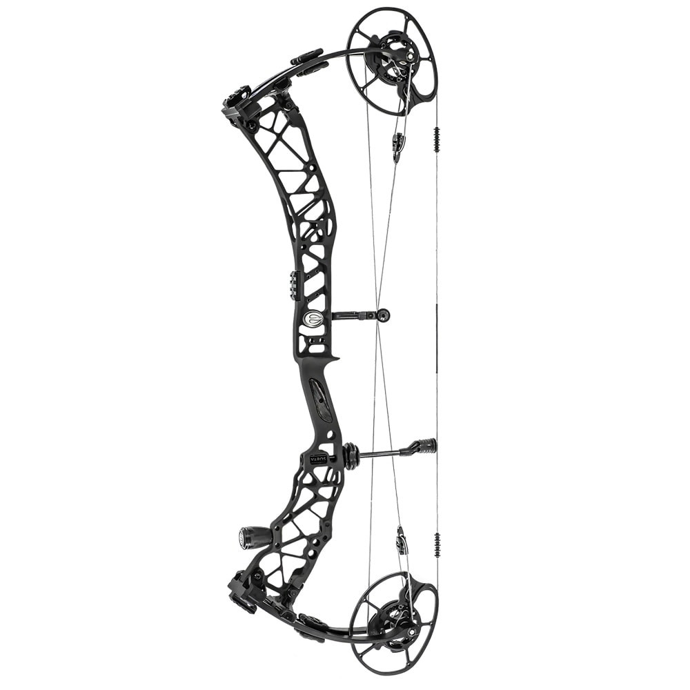 elite archery Elite Varos 65# RH Flat Black Bow 26VARO65ATAT00.0RHSTST - elite archery
