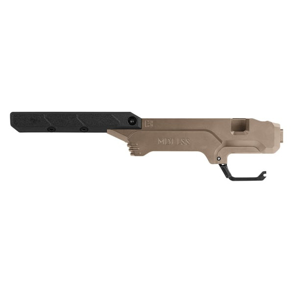 MDT LSS Gen3 Ruger American SA LH Tactical FDE Chassis System 115055-FDE in Flat Dark Earth - MDT