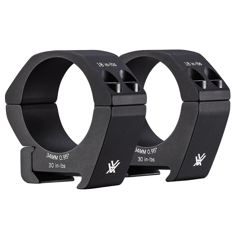 Vortex Pro 34mm Low (.95") Scope Rings PR34-L - Excellent Condition 10373 - USED/MISC