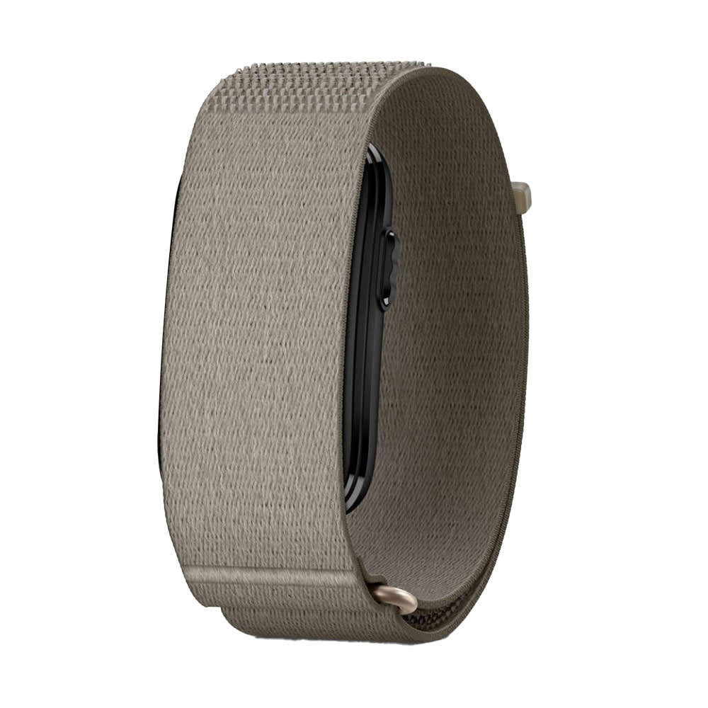 Garmin CIRQA Smart Band Health and Fitness Tracker French Gray Size L-XL w/ 10-Day Battery Sleep Tracking Garmin Connect Compatible 010-04675-01, - Garmin