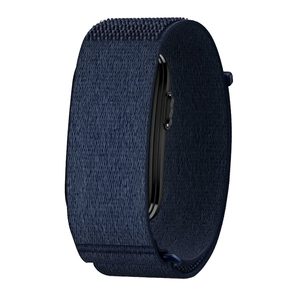 Garmin CIRQA Smart Band Health and Fitness Tracker Captain Blue Size L-XL w/ 10-Day Battery Sleep Tracking Garmin Connect Compatible 010-04675-03, - Garmin