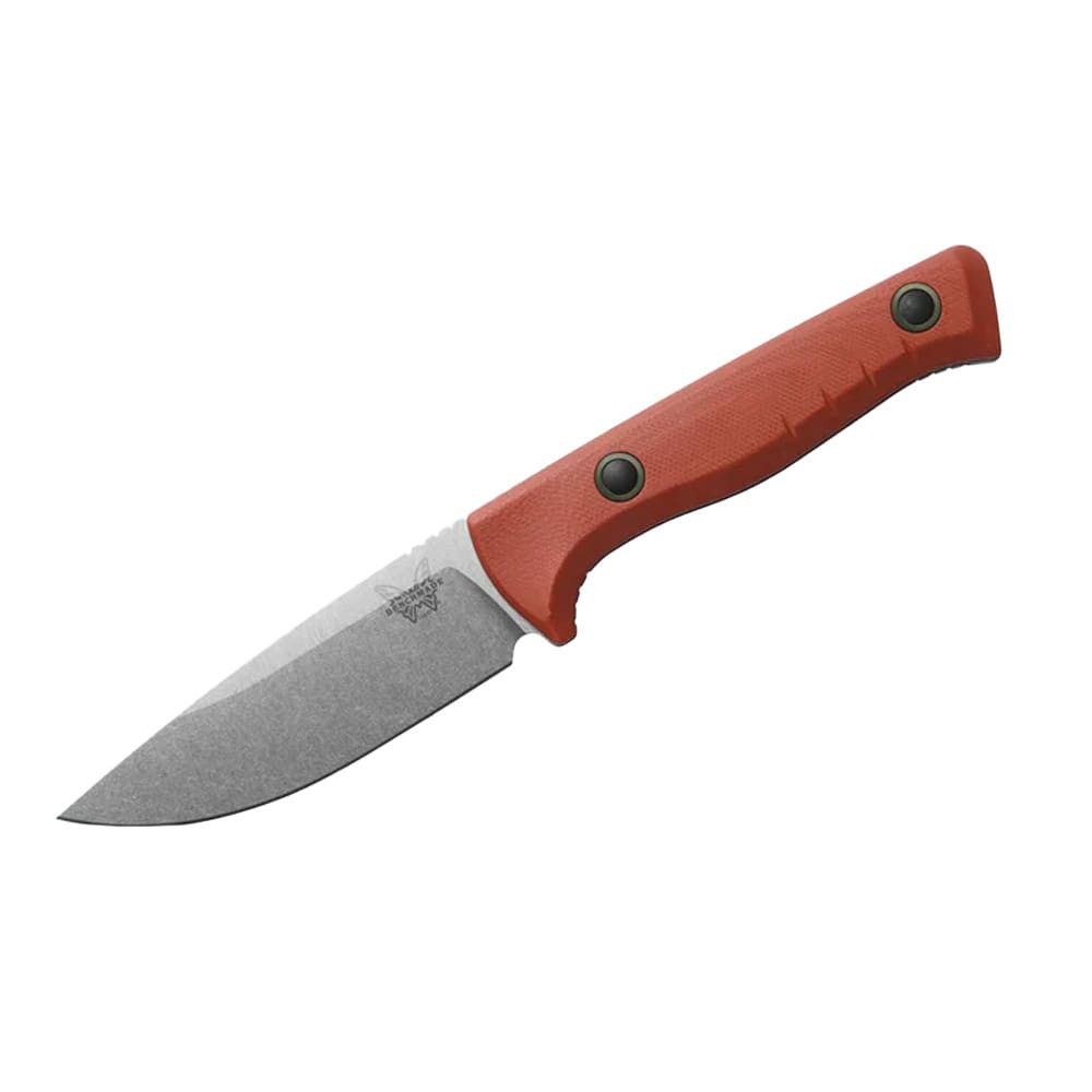 Benchmade SlipRidge Fixed Combo Drop-Point Rust Orange G10 Knife 15650-01-COMBO - benchmade