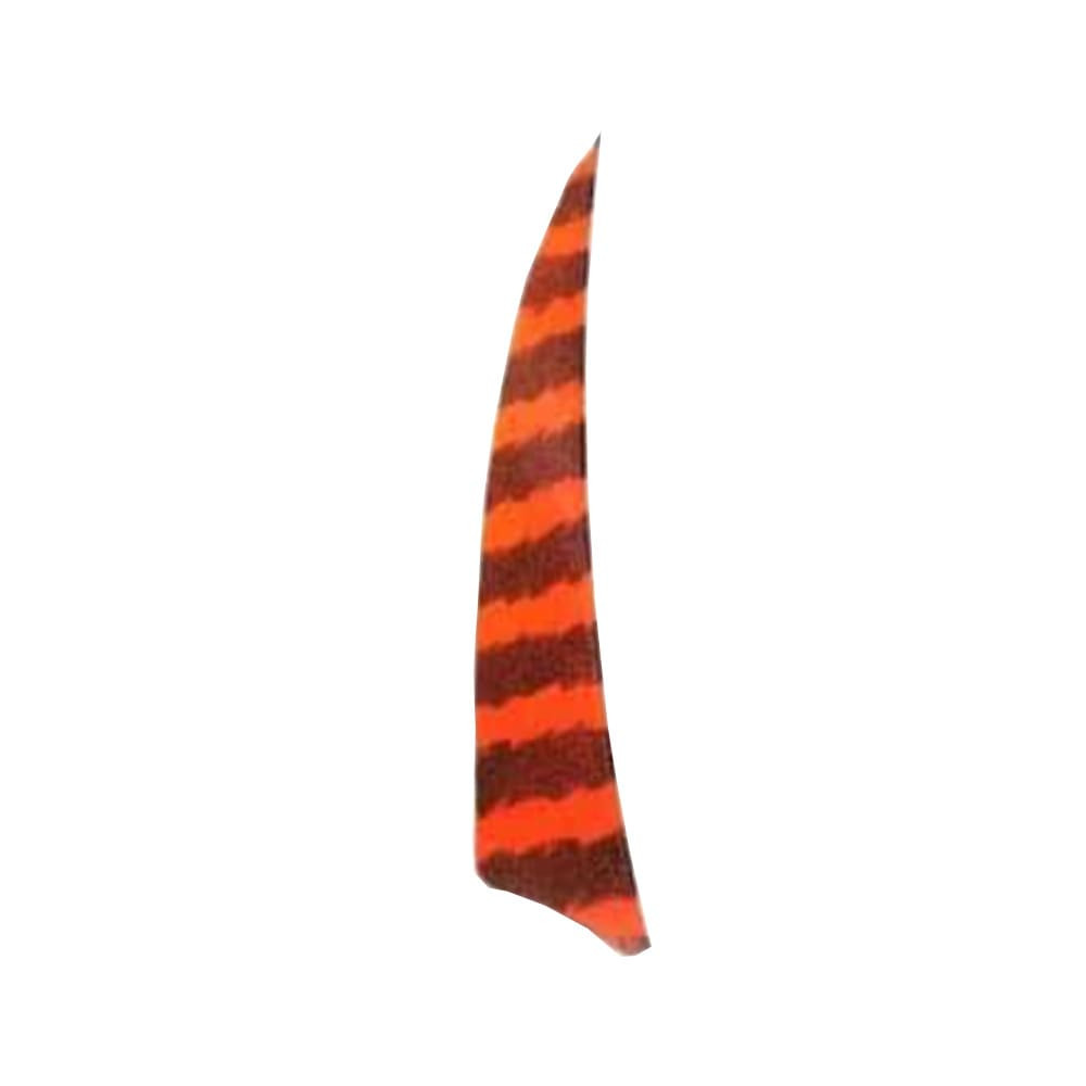 Black Eagle 4" Feather Flo Orange Barred 36pk 1140 - black eagle