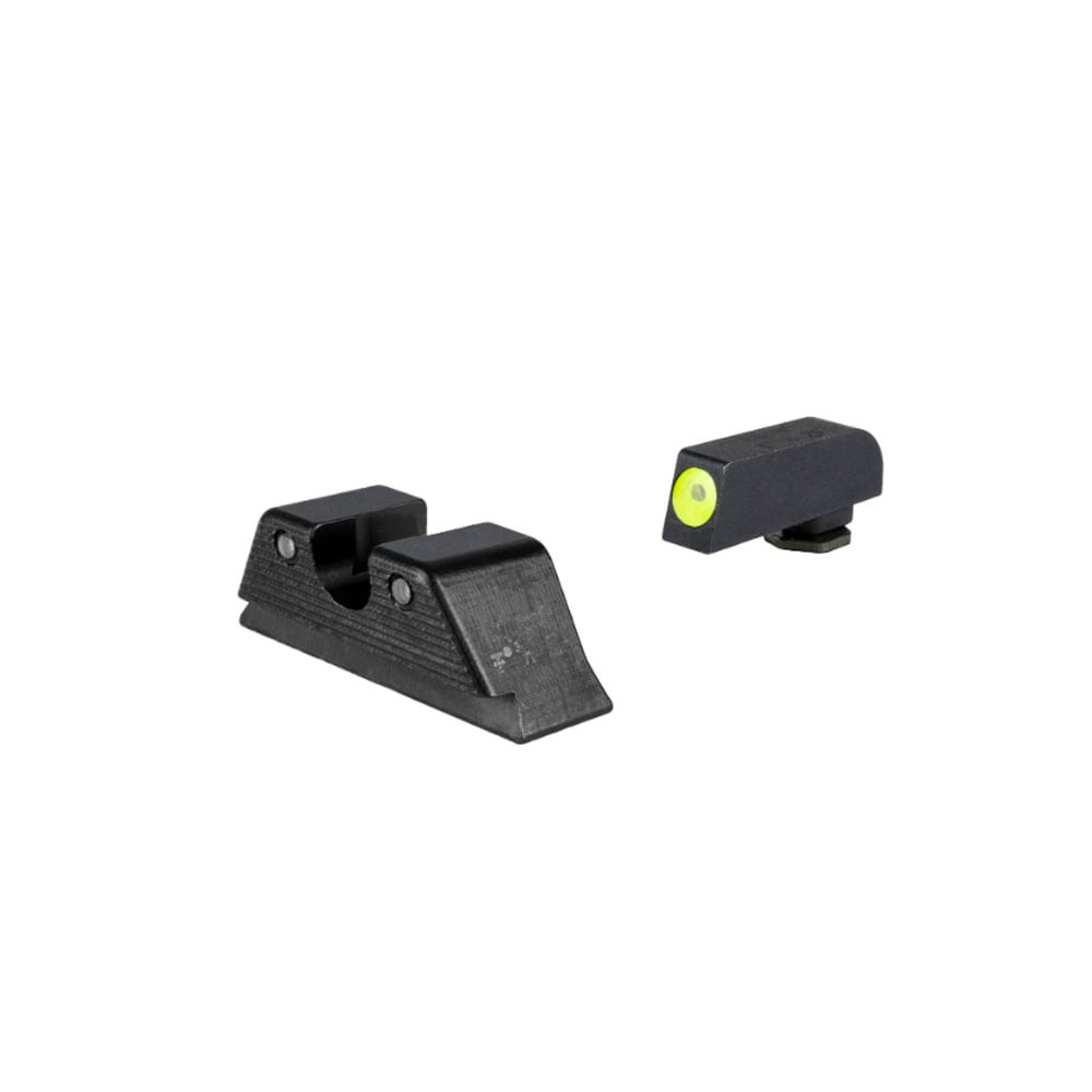 Trijicon HD Night Sight Set w/ Green Tritium Rear & Yellow/Green Tritium Front for Glock 20, 21, 29, 30, and 41 (incl. S & SF) GL145-C-601167 - Trijicon