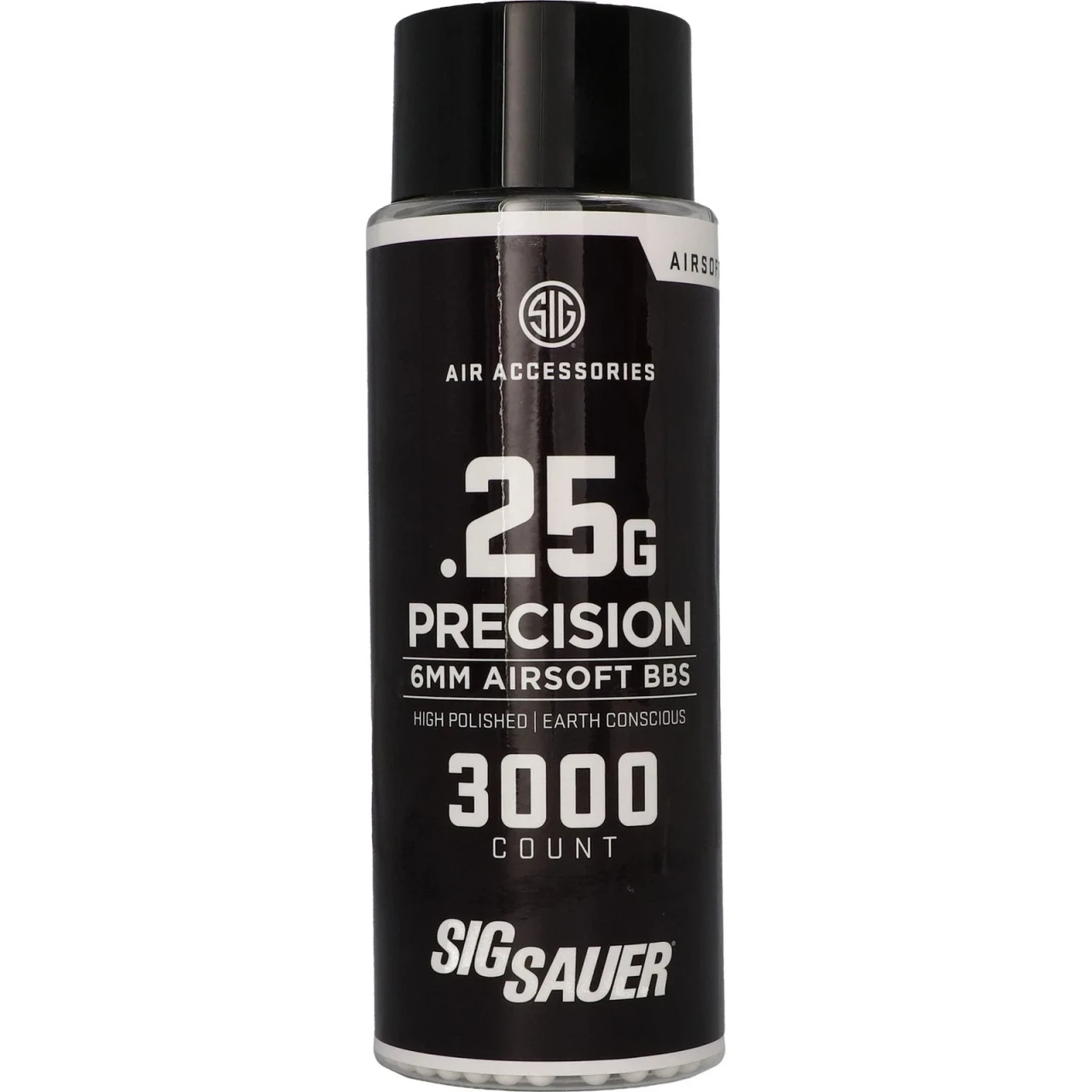Sig Sauer 6mm .25g Polymer BB 3000ct Airgun Pellets AIR-6MM-25G-3K - Sig Sauer