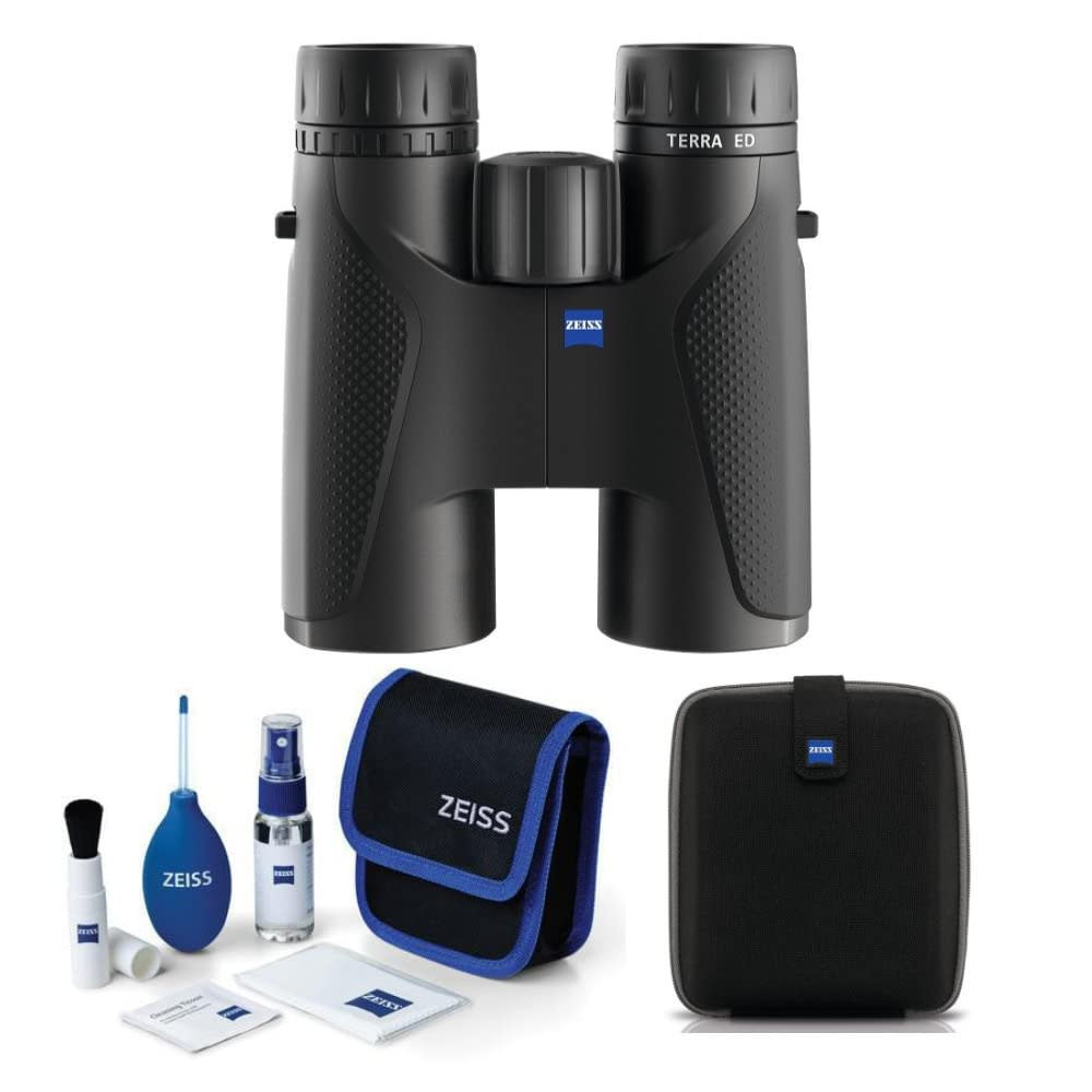 Zeiss Terra ED 8x42 Black Binocular & Lens Cleaning Kit Zeiss-524203-9901-KIT-2390-186 - 