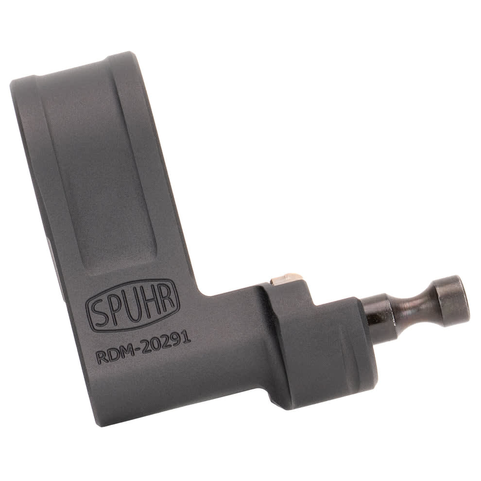 Spuhr 30mm Magnifier Yoke Assembly 2.91"Height for Flip Mount RDM-20291 in Black Hardcoat Anodized - Spuhr