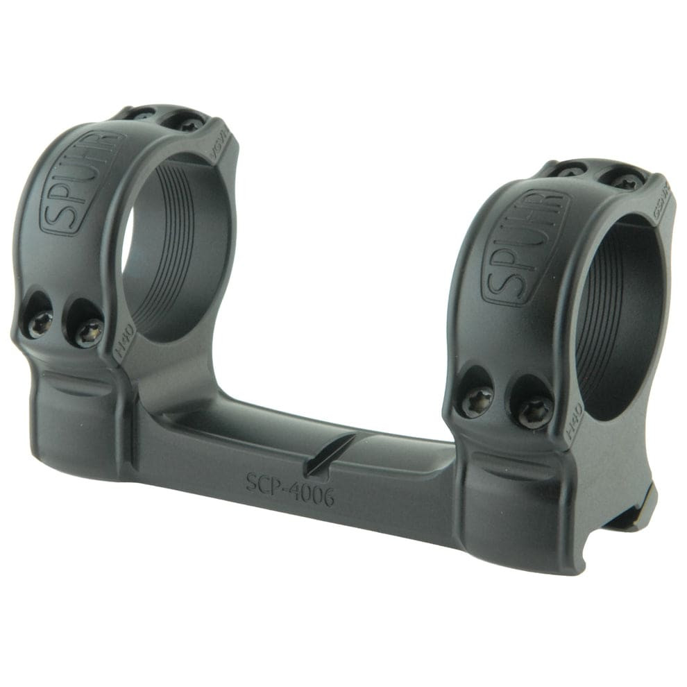 Spuhr Aesthetic Mount 34mm 1.35"Height 0-MIL/MOA Picatinny Scope Mount SCP-4006A - Spuhr