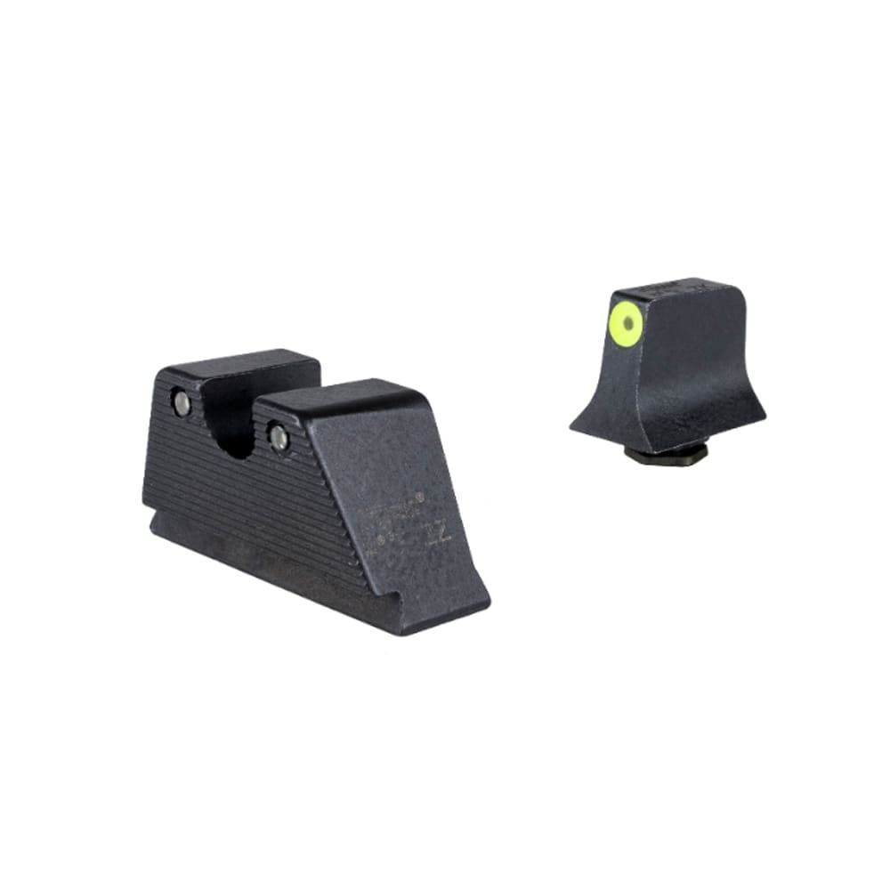 Trijicon HD XR Suppressor/Optic Height Night Sights w/Green Trit Rear & Yellow/Green Trit Front for Glock 20,21,29,30, 41(incl. S & SF) GL345-C-601177 - Trijicon
