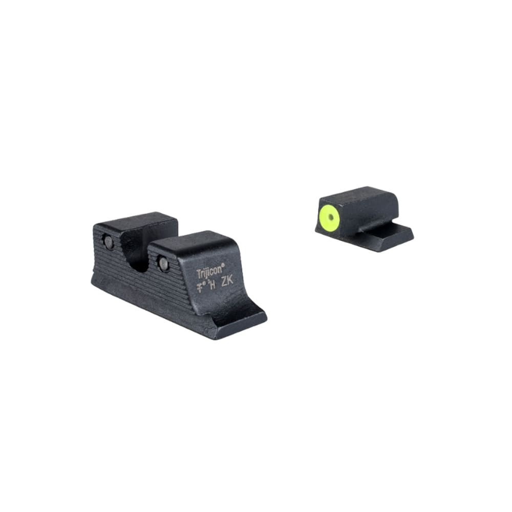 Trijicon HD Night Sight Set w/ Green Tritium Rear & Yellow/Green Tritium Front for M&P C.O.R.E, M&P M2.0 Optics Ready SA140-C-601171 - Trijicon