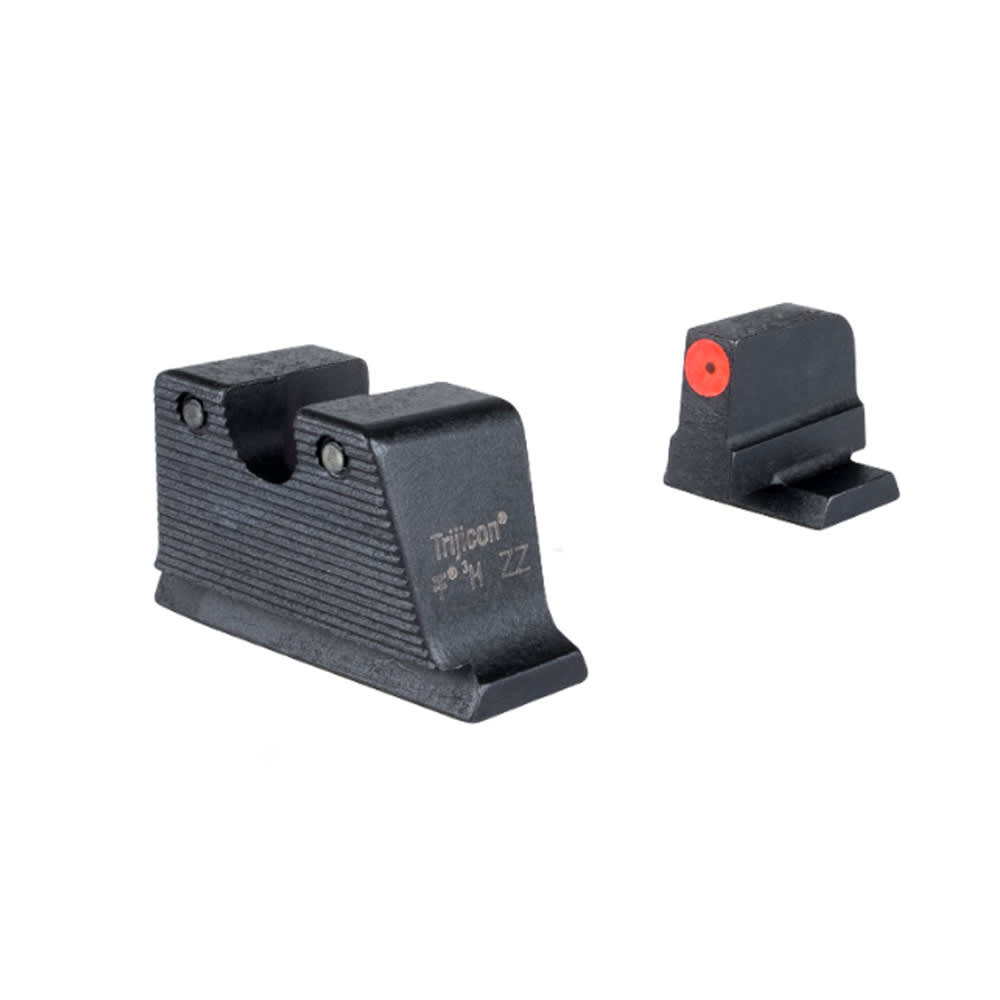 Trijicon HD XR Suppressor/Optic Height Night Sights w/Green Trit Rear & Orange/Green Trit Front for M&P C.O.R.E, M&P M2.0 Optics Ready SA340-C-601178 - Trijicon