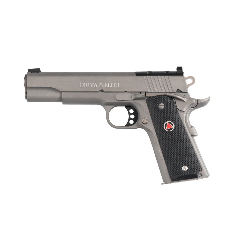 Colt 1911 Delta Elite Optics-Ready 10mm 1:16 5" Bbl Semi-Auto 8+1 Capacity Stainless Steel Black Composite Grips Pistol O2020XE-OR