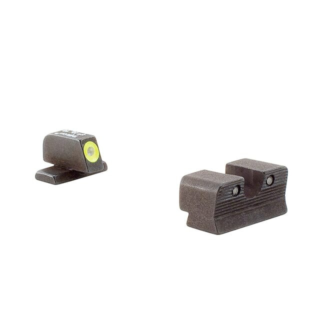 Trijicon HD Yellow Outline Night Sight Set for FN509 FN104-C-600991 - REAR SIGHT ONLY 10393 in Front Yellow Outline/green Tritium - Trijicon