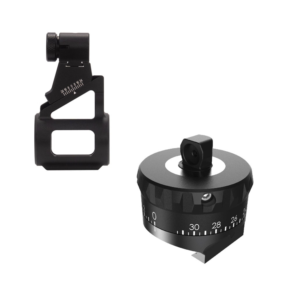 REVIC Optics EXO MOA Extreme Sight Set for Muzzloaders w/ Adjustable Rear & Barrel-Clamp Front, AY-R-E8506 - Revic Optics