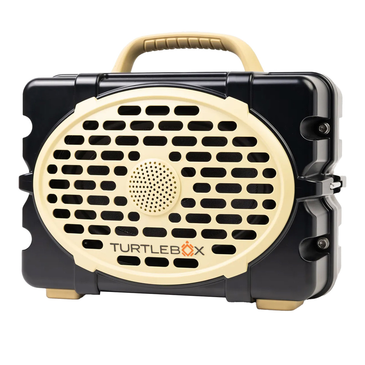 Turtlebox GameDay Series 2.0 Original Outdoor Bluetooth Speaker w/ Party Mode, Waterproof, 25hr Battery, Black/Gold TB-ORIG-G3-BLK-GOLD-GOLD-2 - Turtlebox