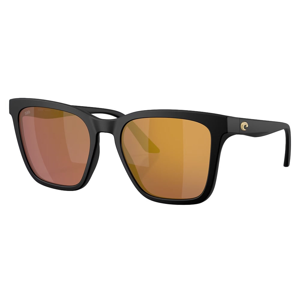 Costa Del Mar Lifestyle Sunlace Women's Netplus Black Frame Gold Mirror 580G Polarized Lens Sunglasses 06S9142-91420555 - Costa Del Mar