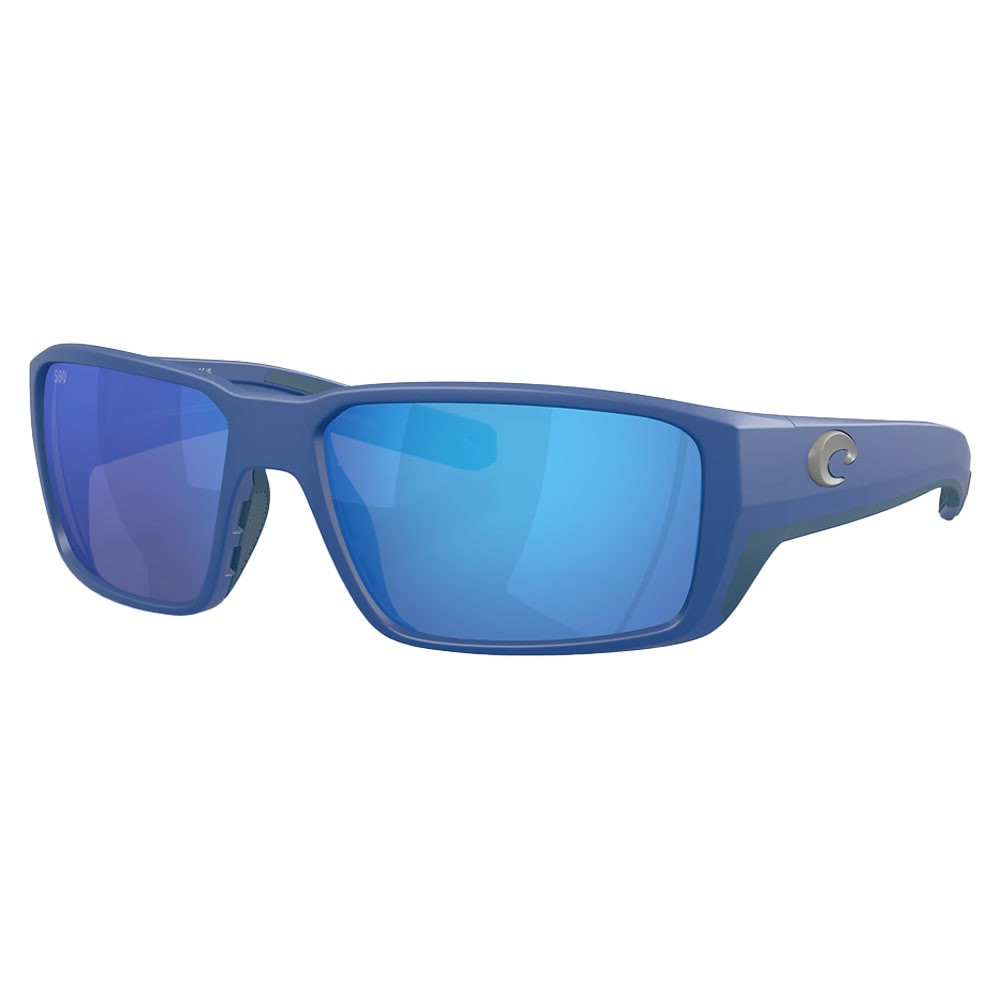 Costa Del Mar Performance Fantail Pro Men's Matte Chesapeake Blue Frame Blue Mirror 580G Polarized Lens Sunglasses 06S9079-90791860 - Costa Del Mar