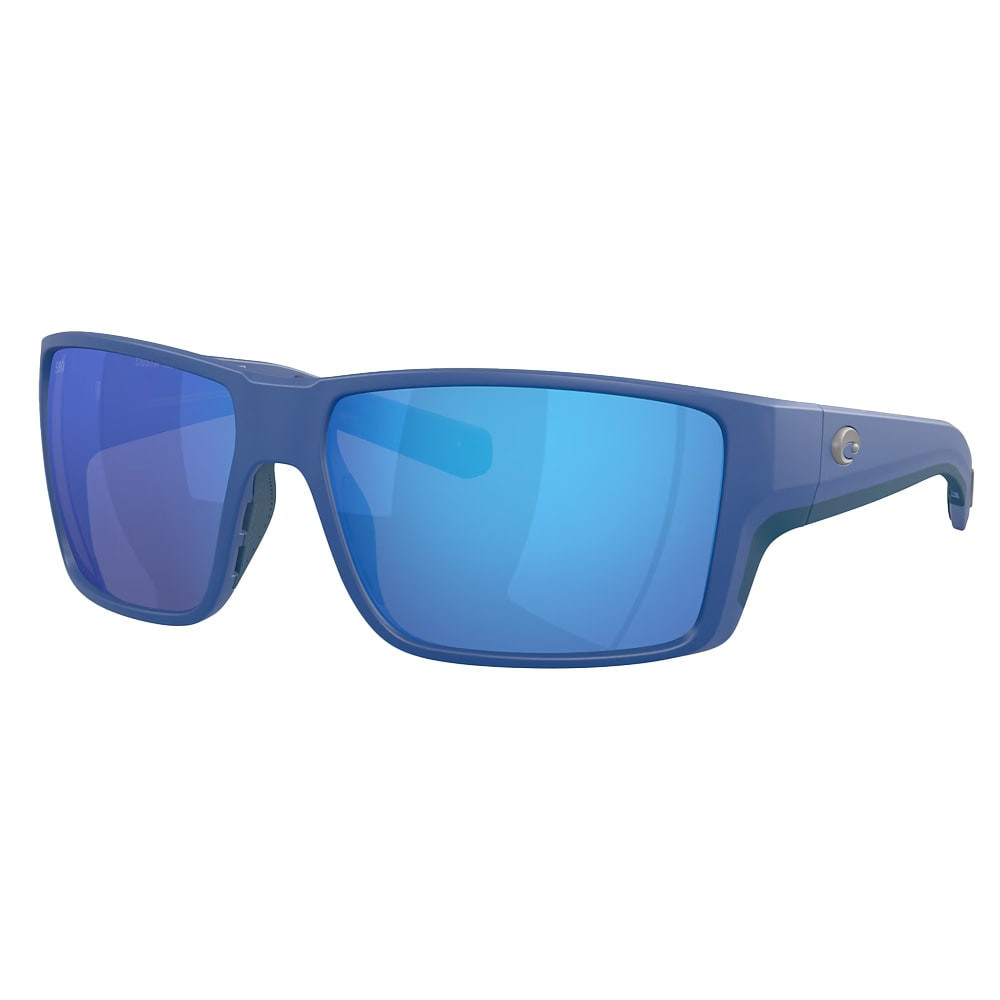 Costa Del Mar Performance Reefton Pro Men's Matte Chesapeake Blue Frame Blue Mirror 580G Polarized Lens Sunglasses 06S9080-90802363 - Costa Del Mar