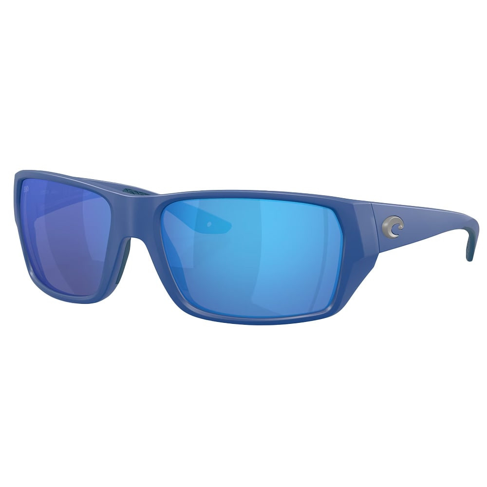 Costa Del Mar Performance Tailfin Men's Matte Chesapeake Blue Frame Blue Mirror 580G Polarized Lens Sunglasses 06S9113-91131760 - Costa Del Mar