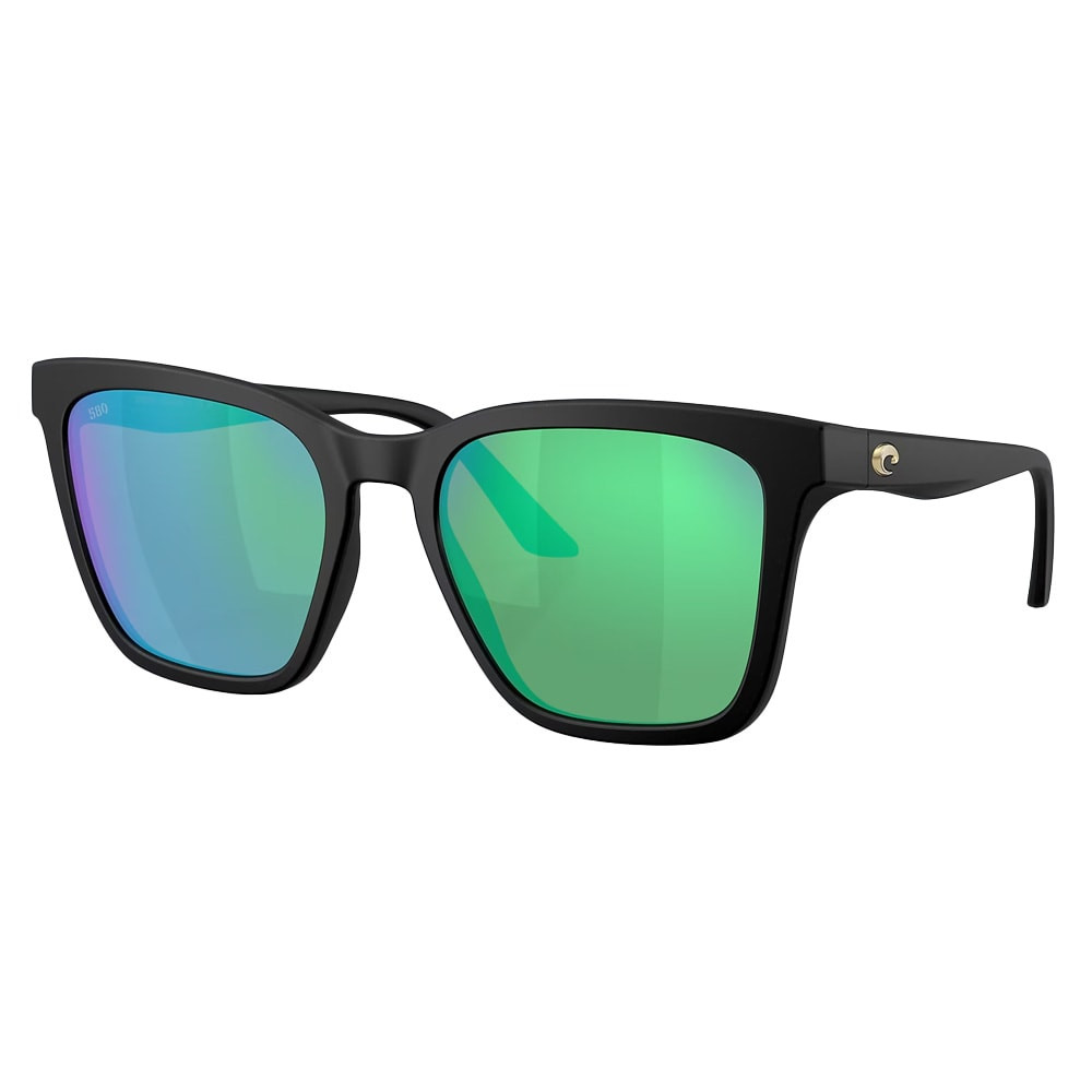 Costa Del Mar Lifestyle Sunlace Women's Netplus Black Frame Green Mirror 580G Polarized Lens Sunglasses 06S9142-91420755 - Costa Del Mar