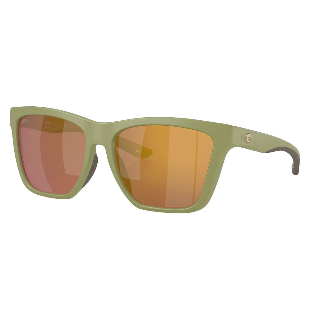 Costa Del Mar Hybrid Panga II MT Women's Matte Sitka Frame Gold Mirror 580G Polarized Lens Sunglasses 06S9122-91221357 - Costa Del Mar