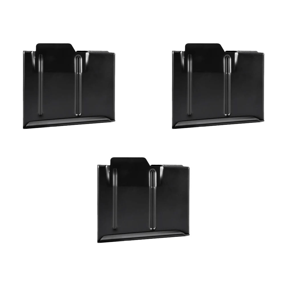 MDT 3-Pack SA .308 Cal 5rd Blk Metal Magazine w/o Binderplate Bundle 102918-BLK-MDT-KIT-3X - MDT